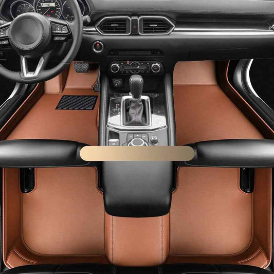 New Car Full Surround Leather Carpet Floor Mat