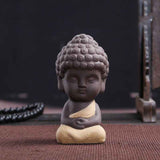 Little Monk Car Car Accessories Flower Pet Bonsai Accessories Fish Tank Landscaping