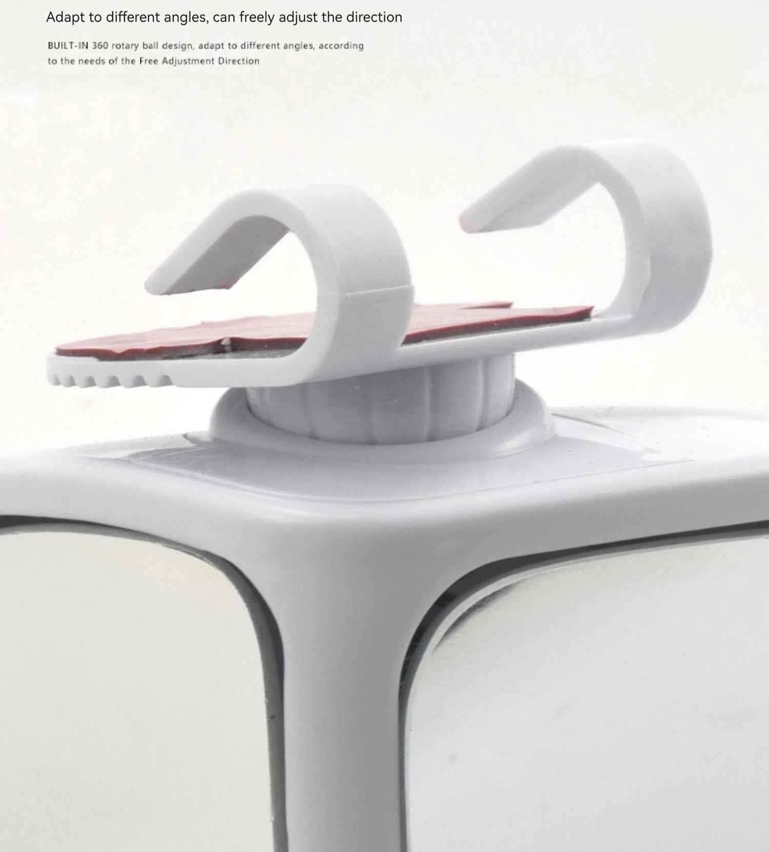 Car Reversing Small Round Mirror Front And Rear Wheel Wide-Angle Mirror Double-Sided Auxiliary Rearview 360 Adjustable Wide Angle Side Rear View Mirror For Car