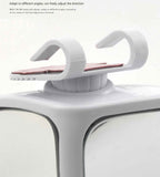 Car Reversing Small Round Mirror Front And Rear Wheel Wide-Angle Mirror Double-Sided Auxiliary Rearview 360 Adjustable Wide Angle Side Rear View Mirror For Car