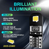 LED Car Light T10 W5W Width Lamp