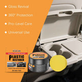 Car Interior Care And Refurbishment Cream For Cleaning And Removing Stains