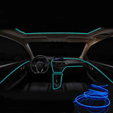 LED Interior Mood Light Luminous Line Door Slit Light