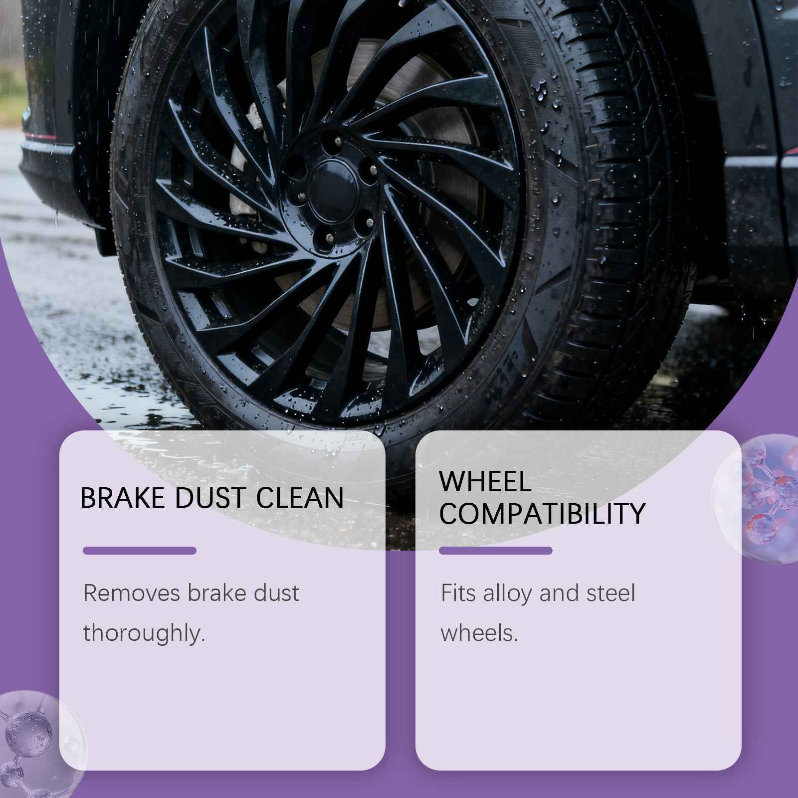 Car Wheel Cleaning Spray