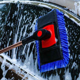 Soft-bristle Long-handle Telescopic Chenille Car Wash Mop