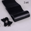 Leather car steering wheel cover