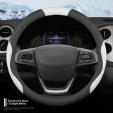 Steering Wheel Cover Leather Wrapped