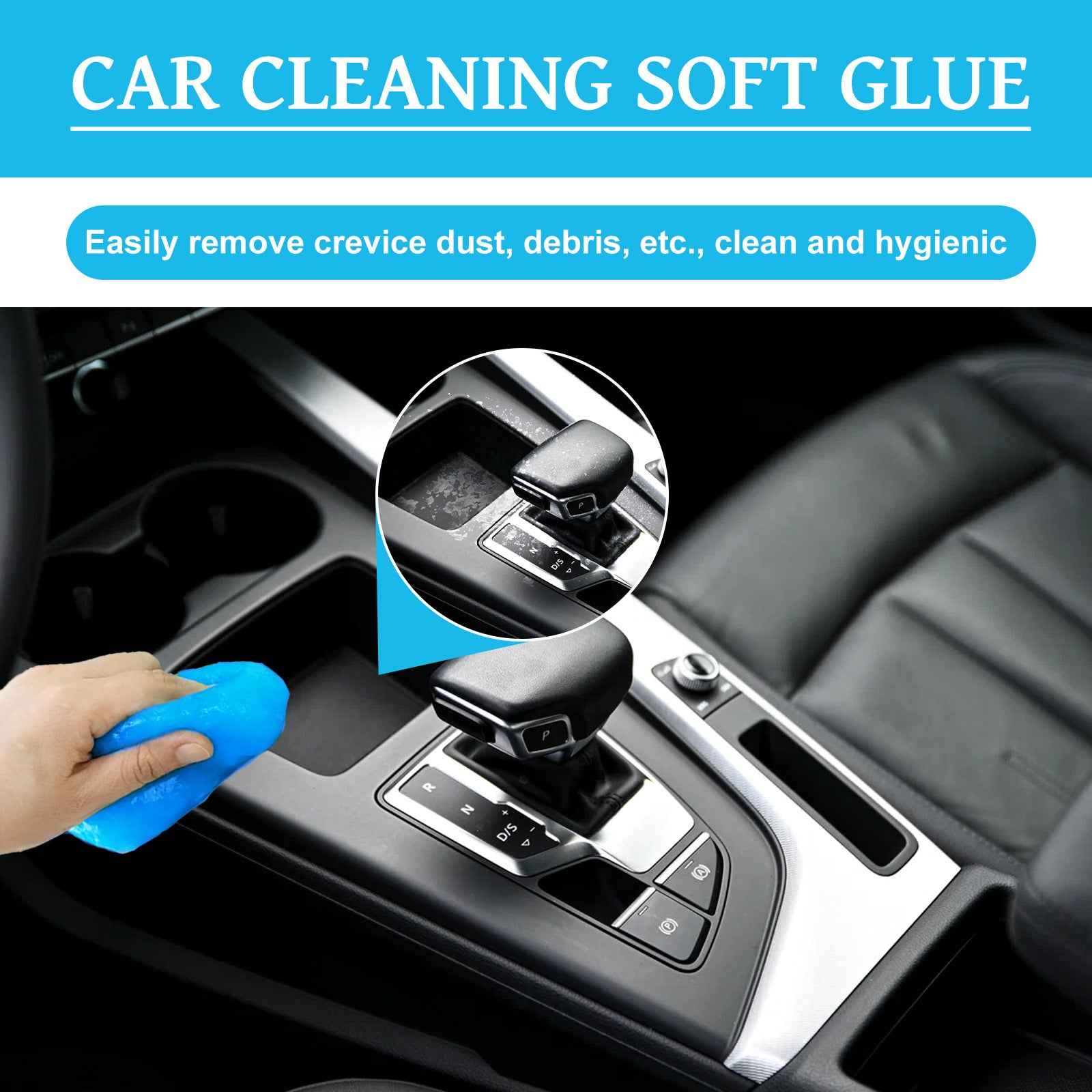 Car Cleaning Interior Remote Control Gap Dust Adhesive Removal