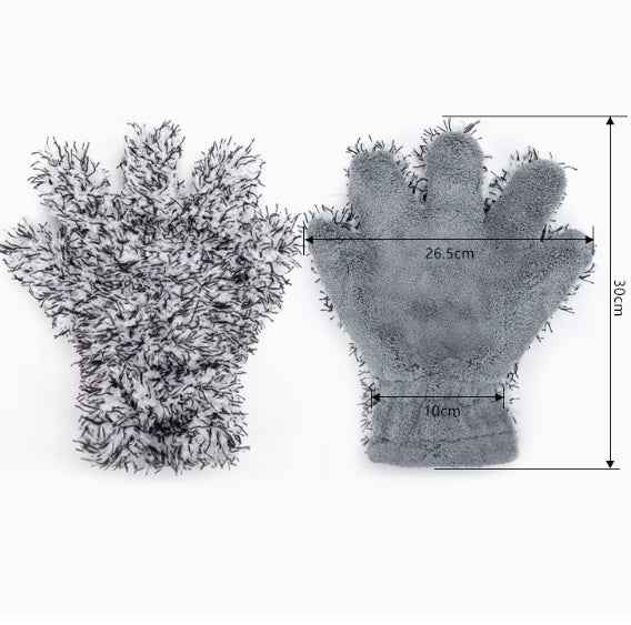 Plush Car Cleaning Car Washing Gloves Multifunctional Cleaning Supplies