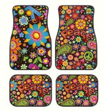 Vintage Bohemian Style Car Floor Mat Carpet