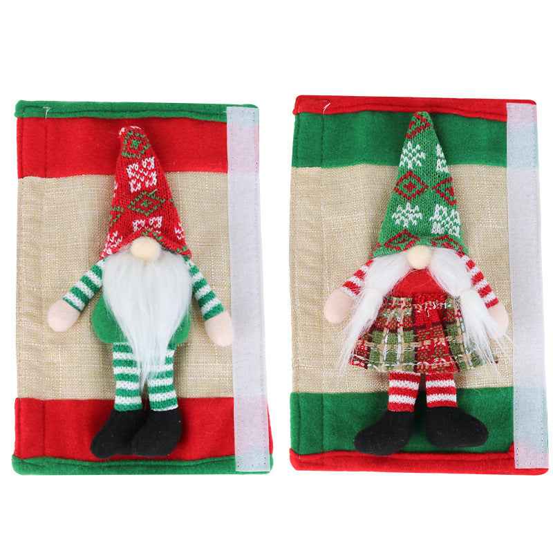 Christmas Refrigerator Door Handle Cover Handle Protector Home Decorations