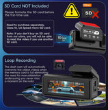 Dual-camera HD Night Vision Dash Cam