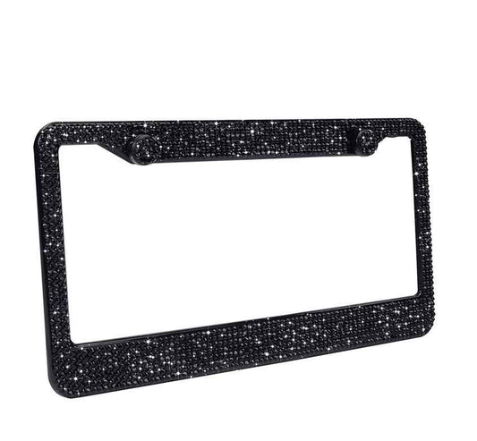 Bling Crystal License Plate Frame