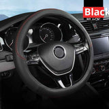 Car Steering Wheel Cover Leather Summer Four Seasons Steering Wheel Cover Breathable Thousand Models