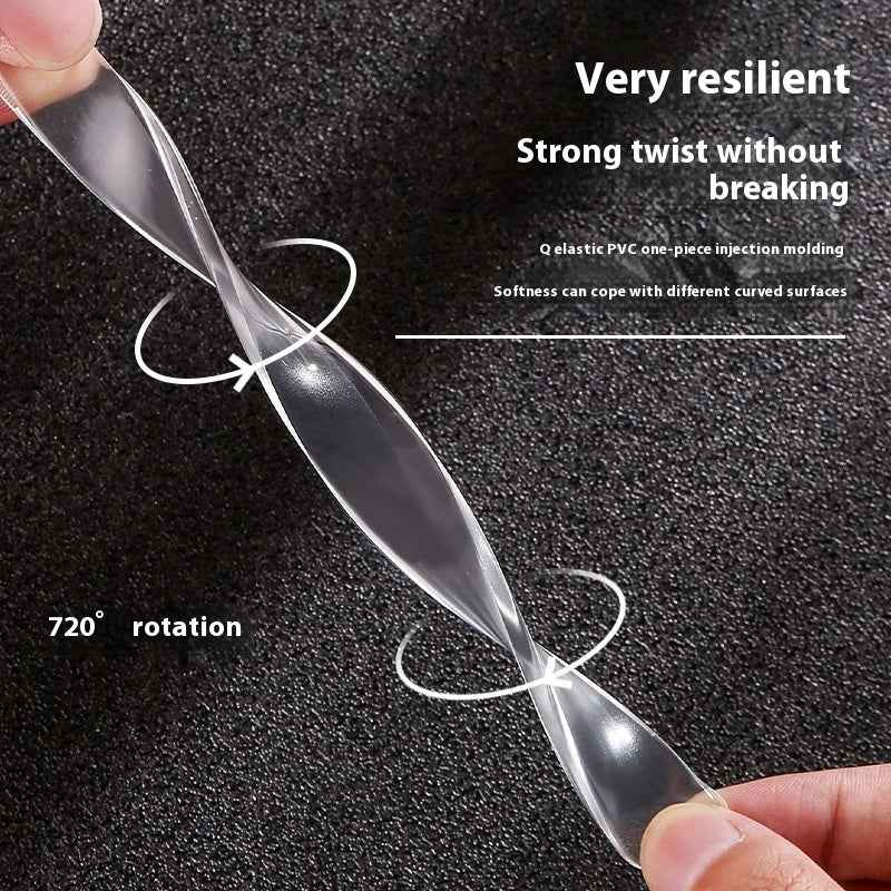 Punch-free Non-marking Silicone Collision Avoided Door Wall Protector Mute Stickers