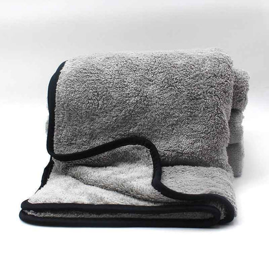 Coral Fleece Absorbent Thickened Car Wash Towel