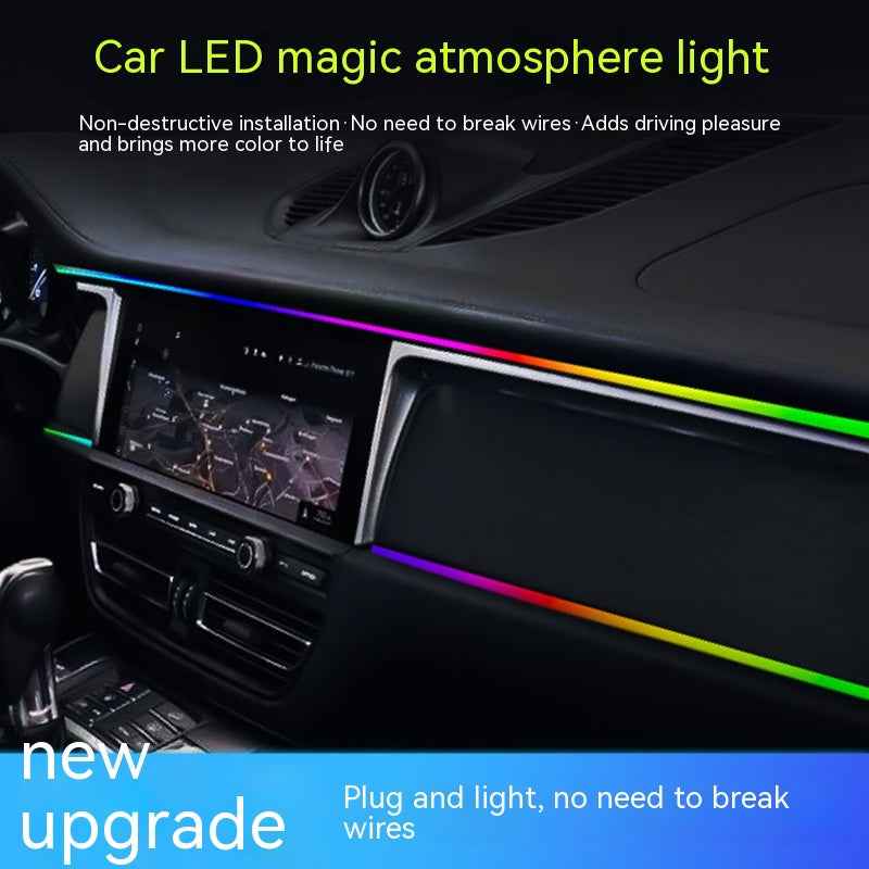 Car Atmosphere LED Light Bar Hidden Modification