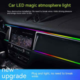 Car Atmosphere LED Light Bar Hidden Modification