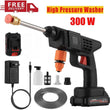 Portable Wireless Self-priming Mini Car Wash Water Gun