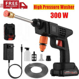 Portable Wireless Self-priming Mini Car Wash Water Gun