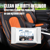 Car Leather Cleaning Wipes Wash-free Cleaning Decontamination