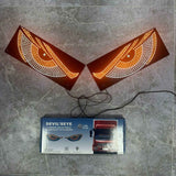Dynamic Car Light Sticker LED Display