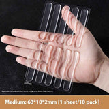 Punch-free Non-marking Silicone Collision Avoided Door Wall Protector Mute Stickers