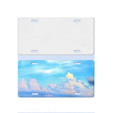 License Plate Metal Plate Consumables Aluminum Plate