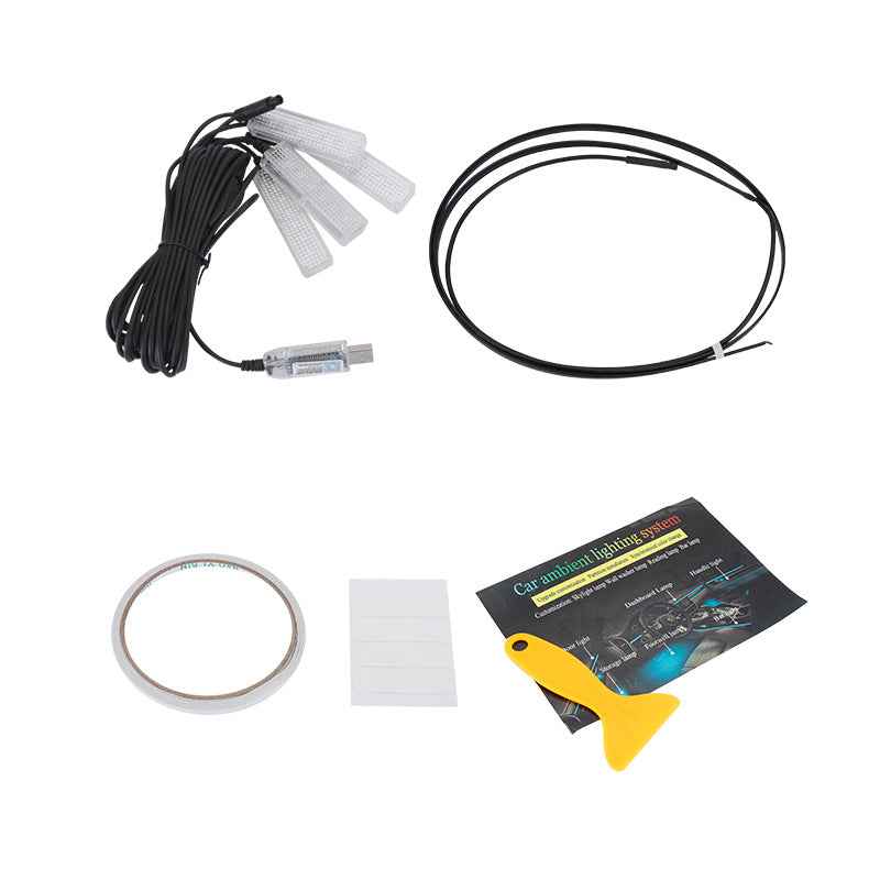 Car Atmosphere LED Light Bar Hidden Modification