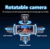 Five Camera Driving Recorder, 1080P High-definition Night Vision, Mobile App For Viewing Videos