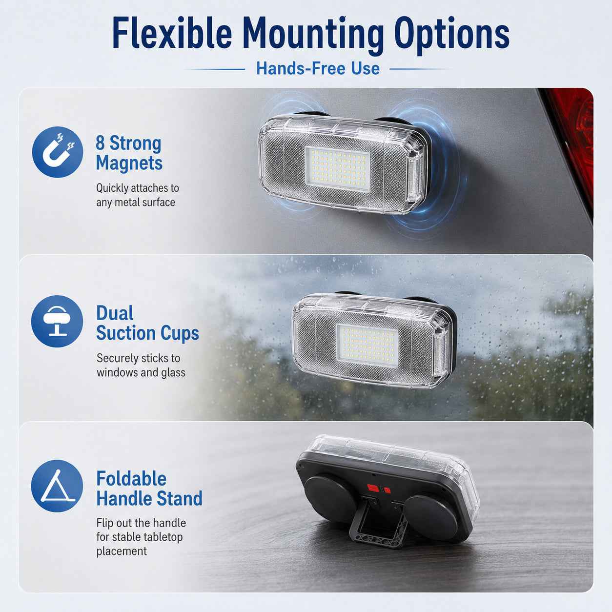 HB 361 LED Warning Light USB Rechargeable Roadside Emergency Safety Lamp OEM Car Accessories Road