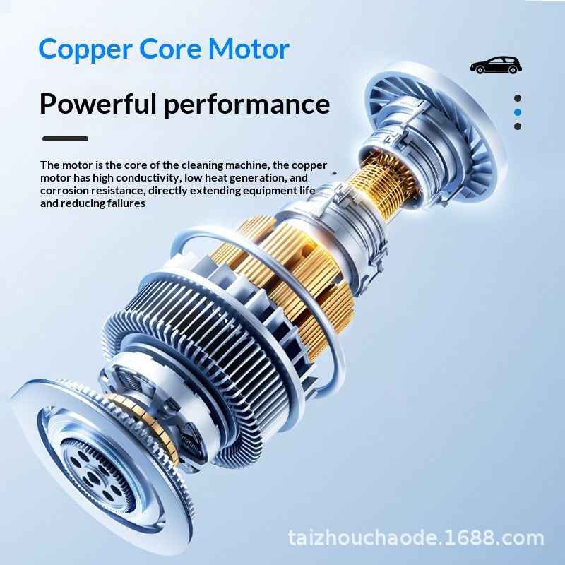 High-Power Copper-Motor Commercial Car Wash Machine