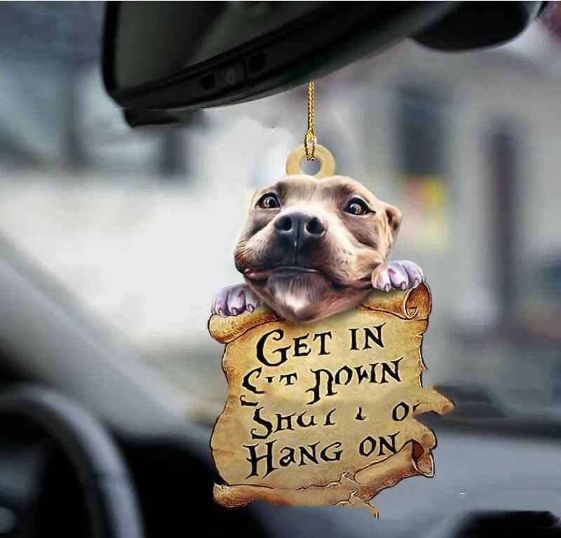 Car Dog Pendant Pendant, Car Key Backpack Accessories