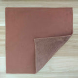 Solid-color Suede Microfiber Car Towel