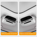 Car Glasses Case Phone Organizer In Car Eyeglasses Bag