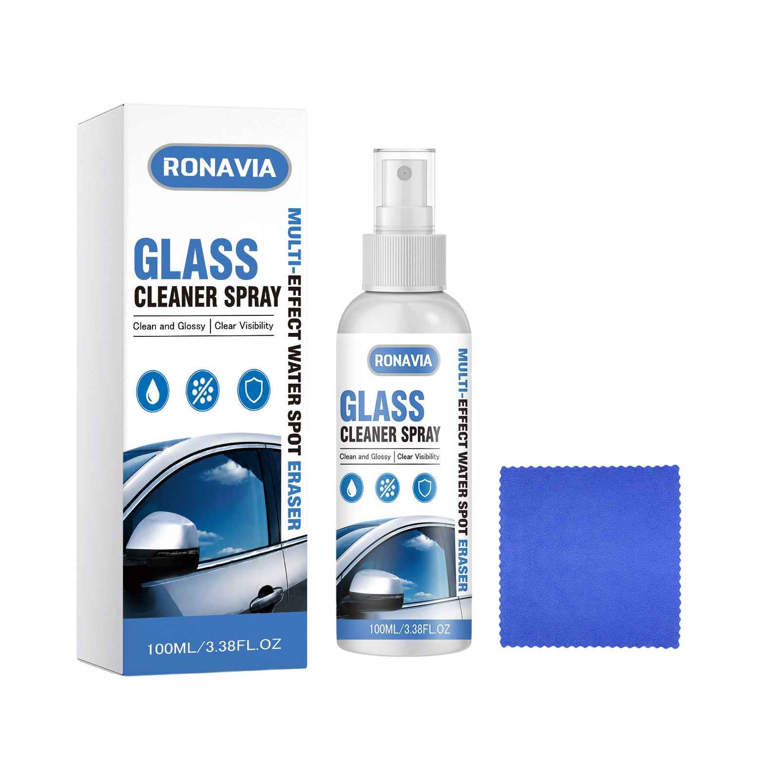 Car Glass Cleaning Spray