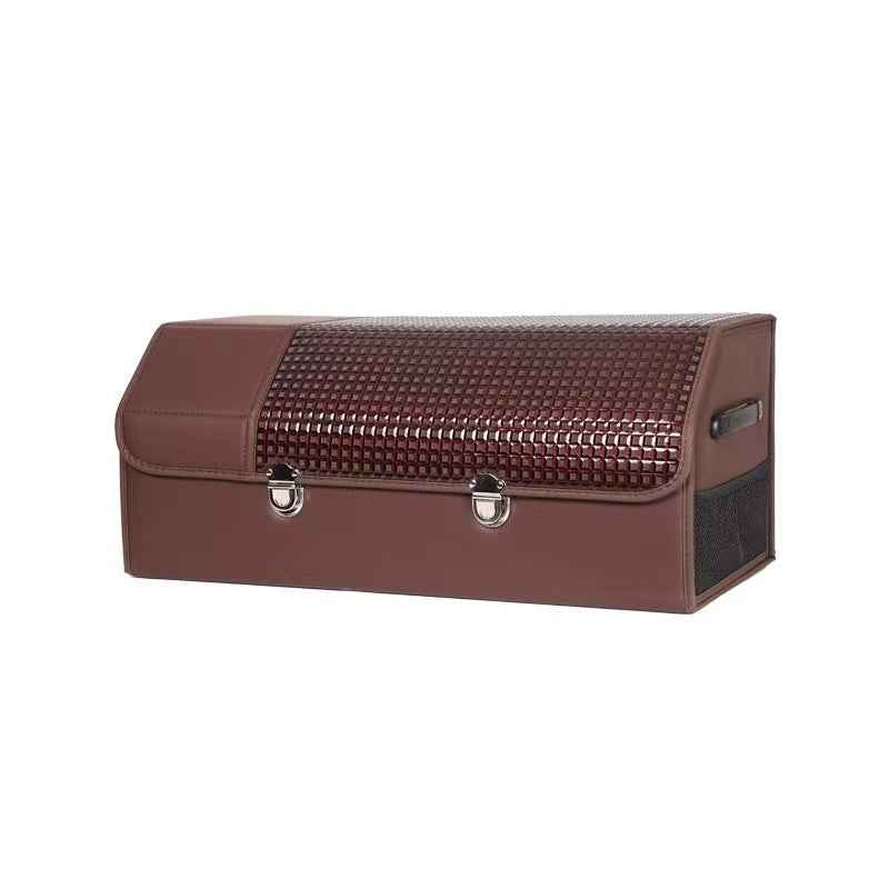 Car Leather Trunk Organizer Box