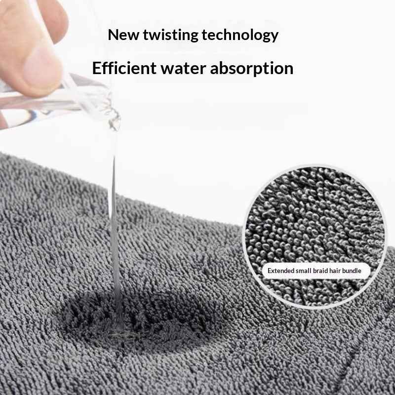 Double-sided Twisted Fabric Car Towel