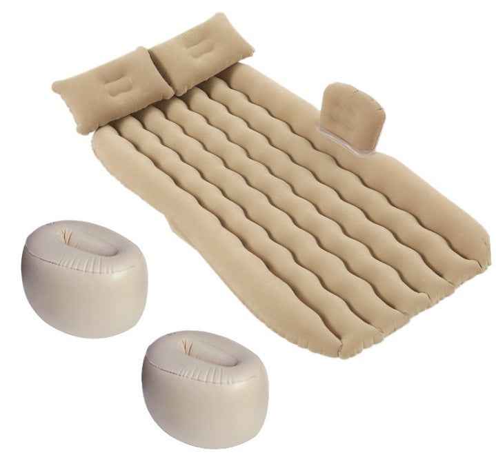 Car Accessories Wave-shaped Inflatable Car Bed