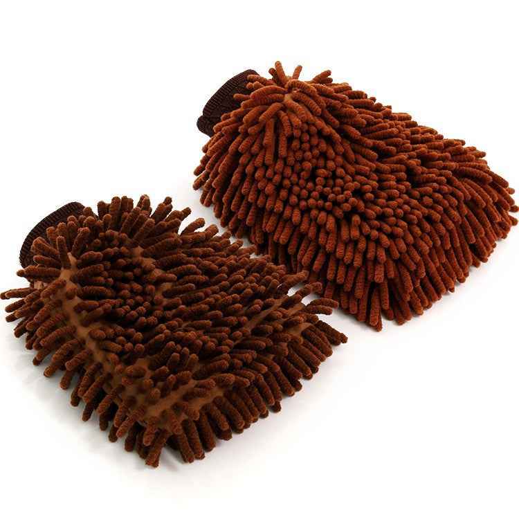 Double-sided Car Washing Gloves Car Cleaning Tools