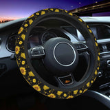 Printed Car Steering Wheel Cover