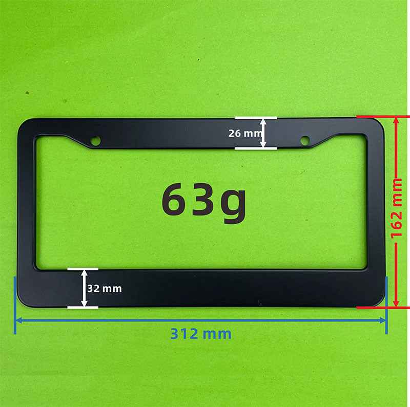 American Standard License Plate Frame License Plate Frame License Frame
