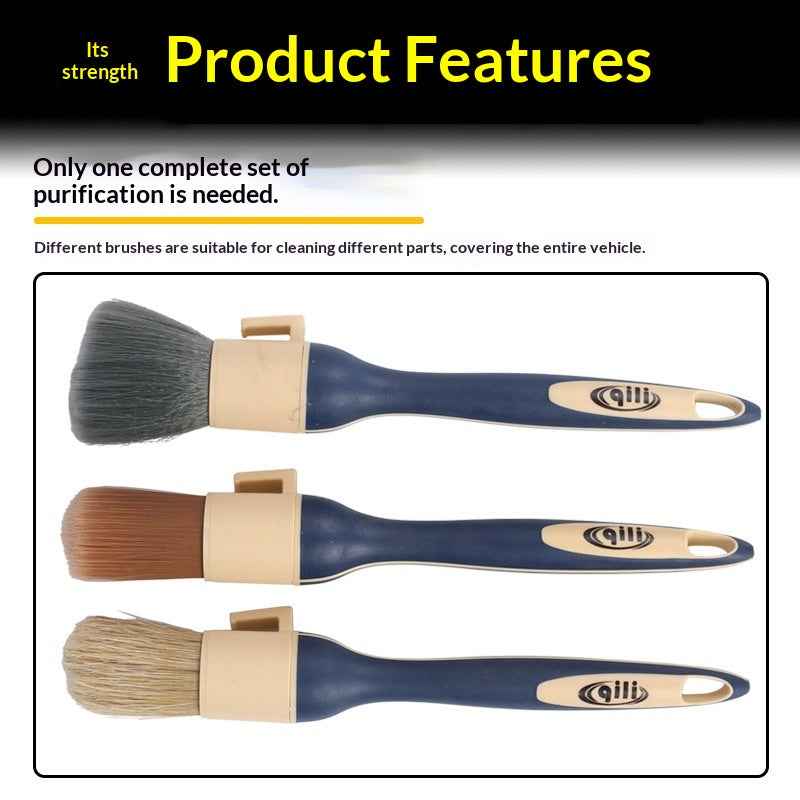Detail Brush For Car Interior Cleaning