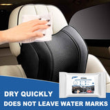 Car Leather Cleaning Wipes Wash-free Cleaning Decontamination