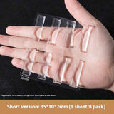 Punch-free Non-marking Silicone Collision Avoided Door Wall Protector Mute Stickers