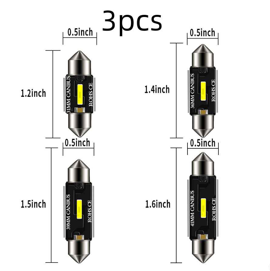 Car led car reading light