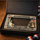 Anniversary Commemorative License Plate Frame Anniversary License Plate