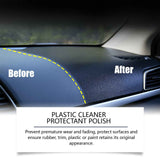 RAYHONG Car Plastic Refurbishing And Care Agent Stain Remover, Anti-fouling Agent, Interior Dashboard Polishing And Cleaning Agent