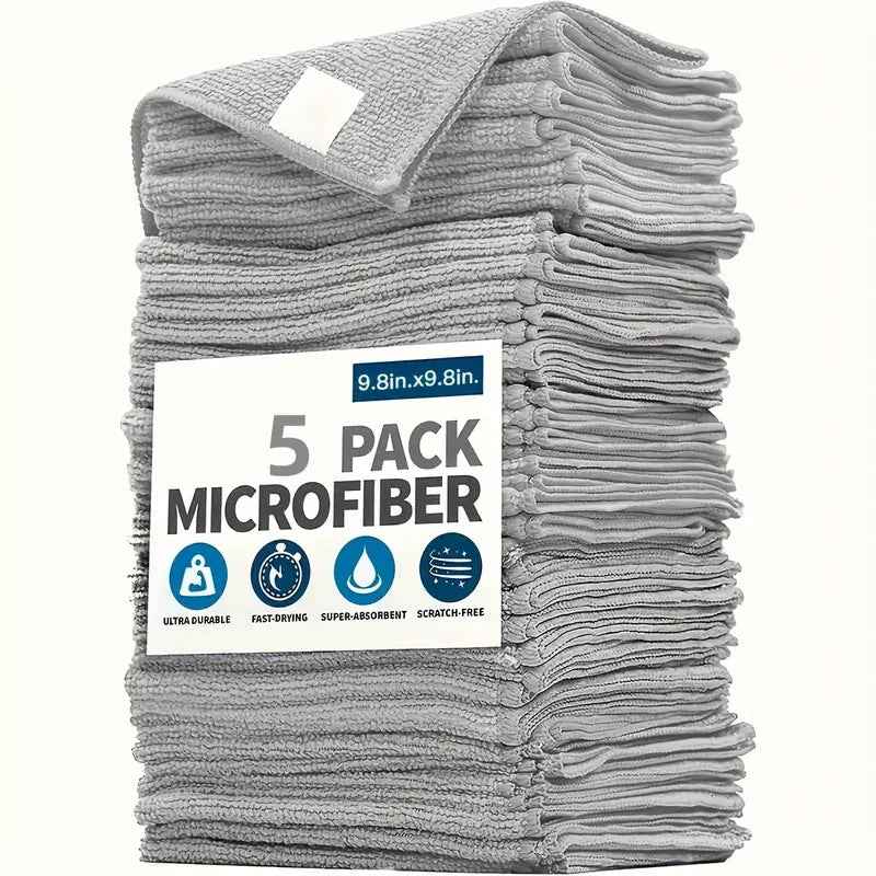 Microfiber Absorbent Cloth Kitchen Home Dishwashing Car Cleaning Towel