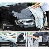 Coral Fleece Absorbent Thickened Car Wash Towel